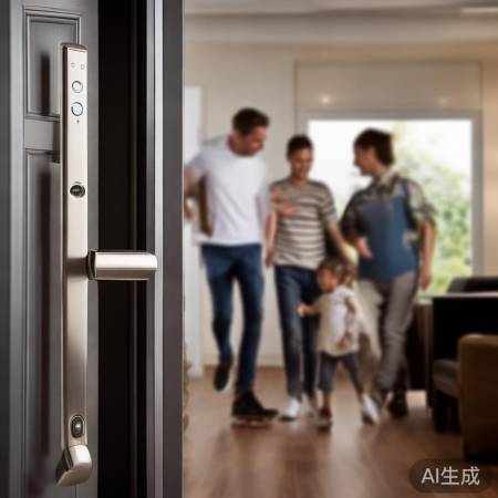 顶吉智能锁，守护家安全之门。