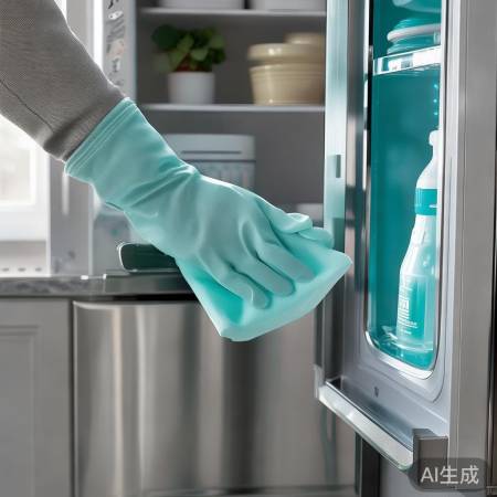 冰箱内消毒，不留死角