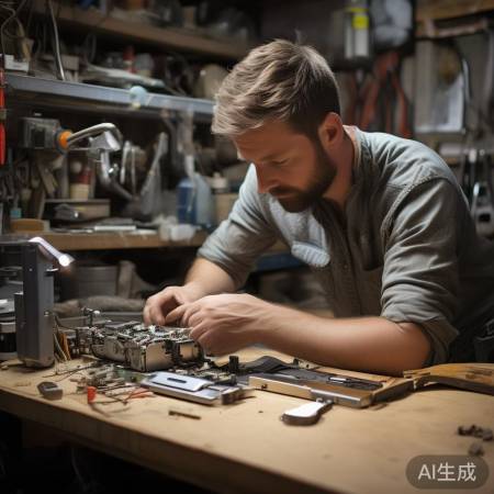 动手达人试智能锁维修