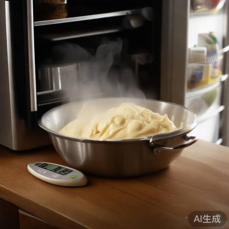 冷冻前先测面糊温度