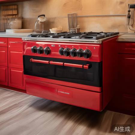 红日燃气灶338D2:时尚圆形