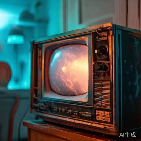 老电视沙沙声,显像管老化引故障
