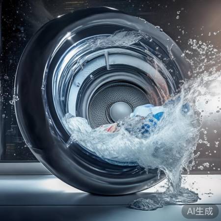 海尔洗衣机风暴洗，洗净如风暴！