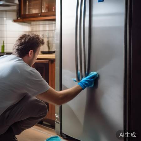 冰箱冷凝器定期清洁