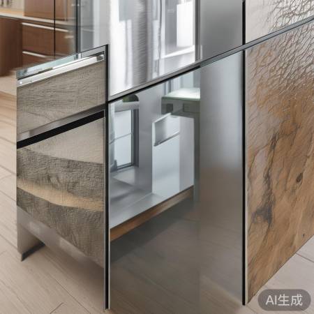 普尔集成灶橱柜材质多样，选你所