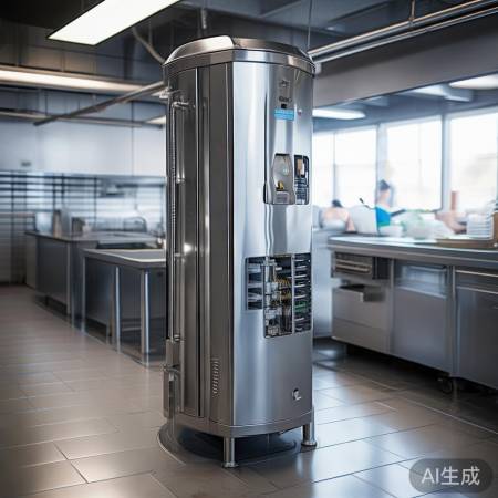 商用电磁热水器，紧凑设计，节省