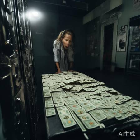 银行保险柜现九万现金，真相成谜