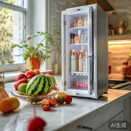 迷你冰箱，惊喜生活小助手。