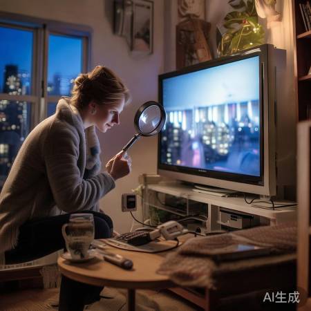 电视黑屏,先查插座和电源线