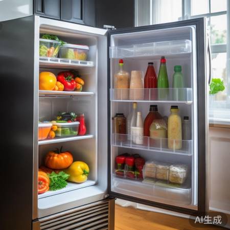 分类储食,定期清理,冰箱洁净如