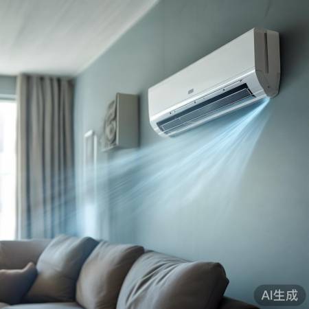 空调高挂，避直吹，制冷效果需注