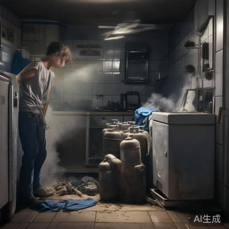 煤气罐勿入洗衣机，安全第一，生