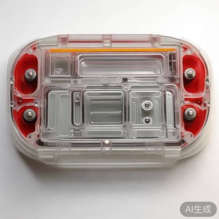 拆底板见隔层,螺丝固定塑料金属