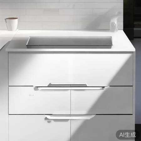 简约白厨,宽敞明亮