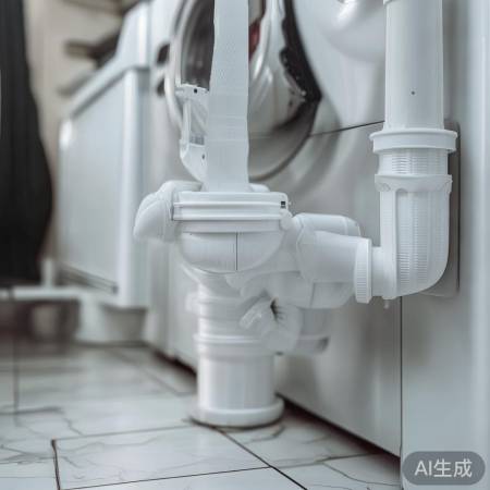 洗衣机排水管，PVC耐腐蚀耐压