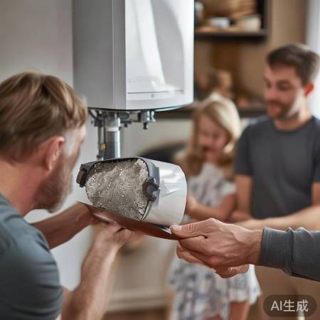 壁挂炉过滤网定期清洗，节能增效