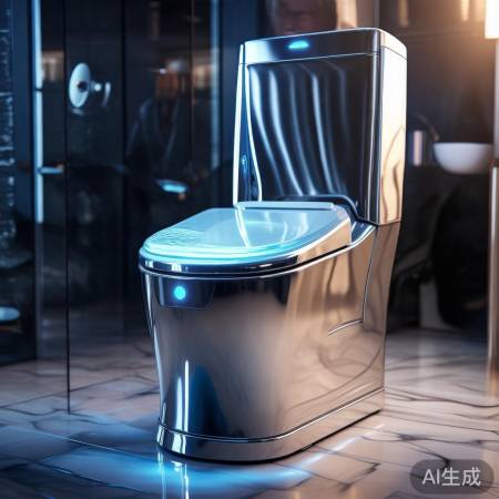 智能马桶,一键洗净,舒适升级。