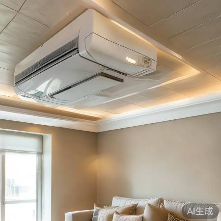 家居新风尚:双眼皮吊顶+挂式空