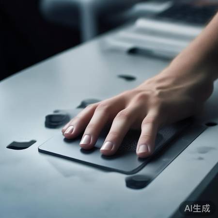 指纹录入,压力适中,细节精准。