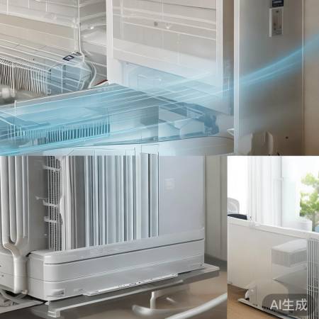 风冷中央空调,安装便捷,制冷略