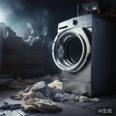 洗衣机减震垫老化,运转噪音大