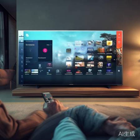 智能电视易操作，老人轻松上手。
