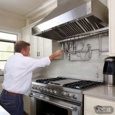 油烟机噪音大，先查安装位置。