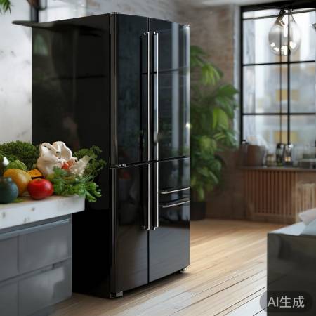 海尔环保冰箱，静音守护健康。