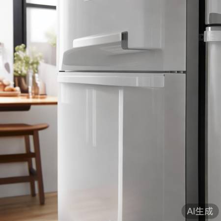 “海信冰箱人性化设计，易清洗，