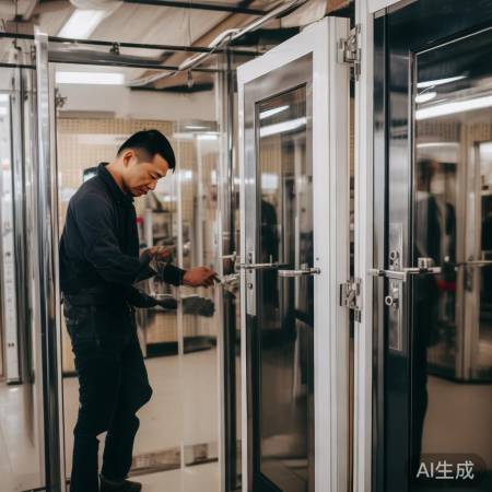 选防盗门：材坚锁知名，框焊密防