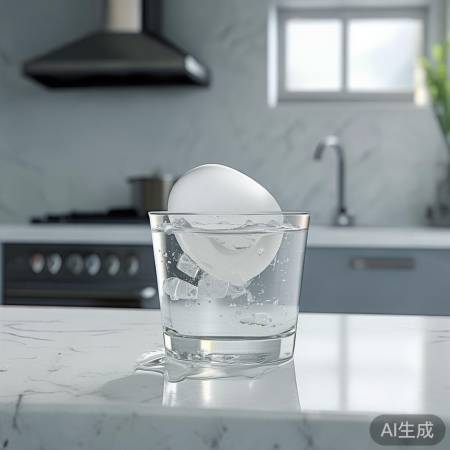 鸡蛋结冰时间短可食，过长变质勿