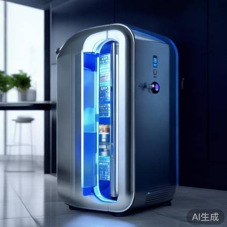 真空隔热+智能温控，便携冰箱新