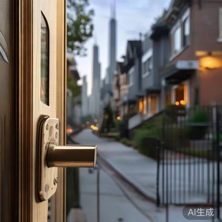 “芝加哥防盗门，安全不心疼！”