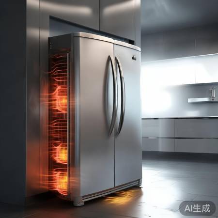 冰箱散热，远离墙壁家具
