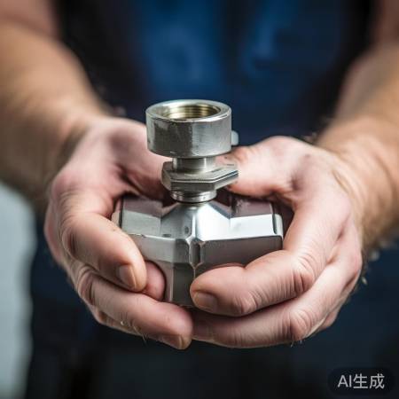 检查三角阀，确保完好无损