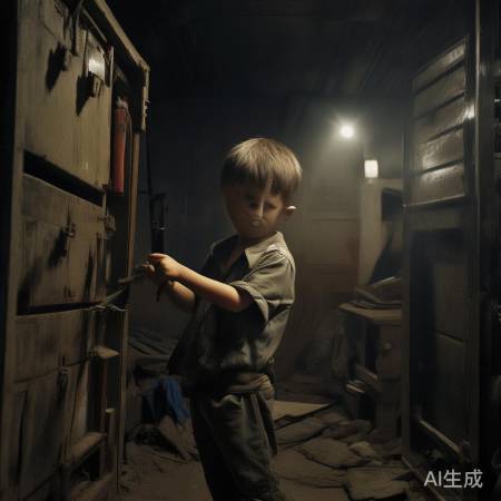 熊孩子撬保险柜，缺爱扭曲酿大祸