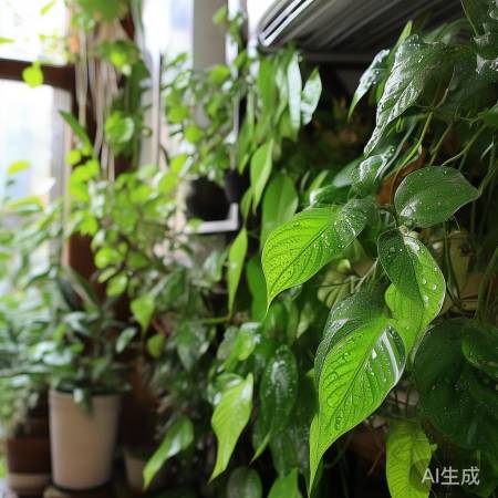 植物净化空气,喉咙更舒适