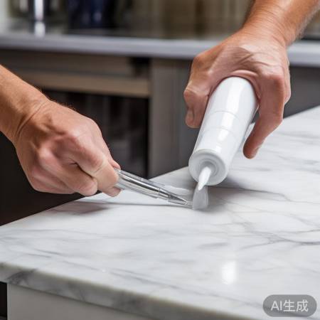 施工前，中缝清洁选材需谨慎