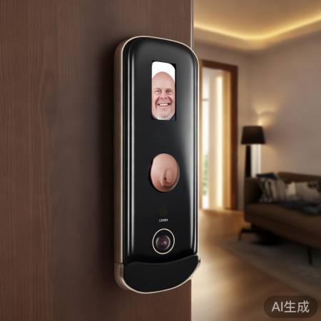 小绿智能锁,安全便捷如科幻