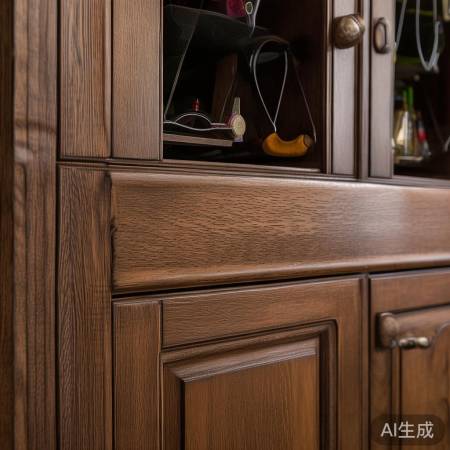 环保涂装,木材纹理清晰