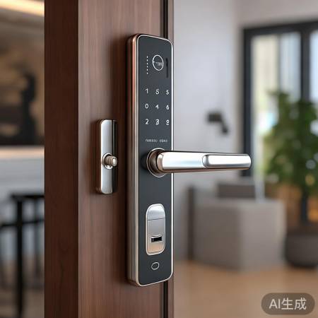 智能锁安全，外观传统
