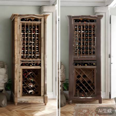 家用酒柜价格多,低端实用美观欠