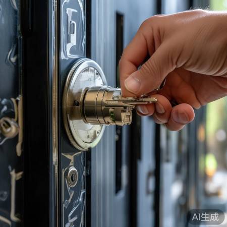 防盗门钥匙换，生活更安心