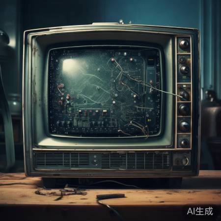 电视机元件老化易短路