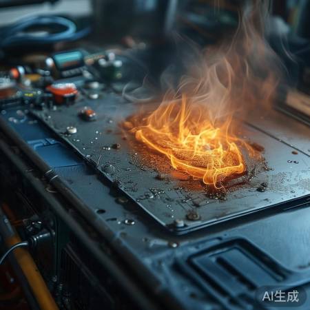 电视散热不良易短路