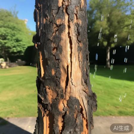 热水烫伤树皮,有害化学物质