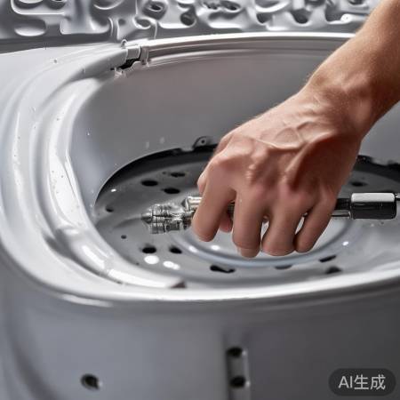 安装洗衣桶，提高动手能力