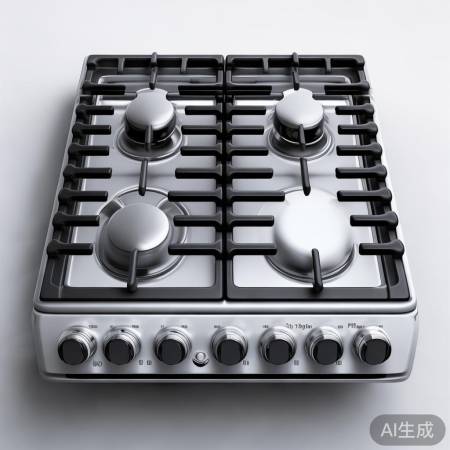 燃气灶外观简洁，功能齐全