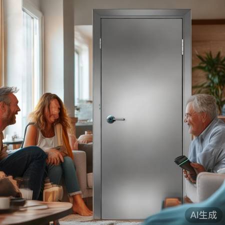 “防盗门，生活品质新选择”