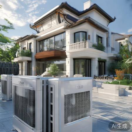 “六层别墅空调效果图，舒适家居